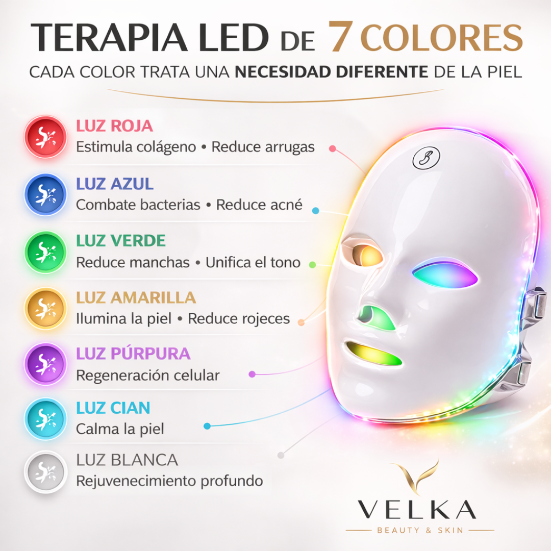 Máscara LED Facial VELKA™
