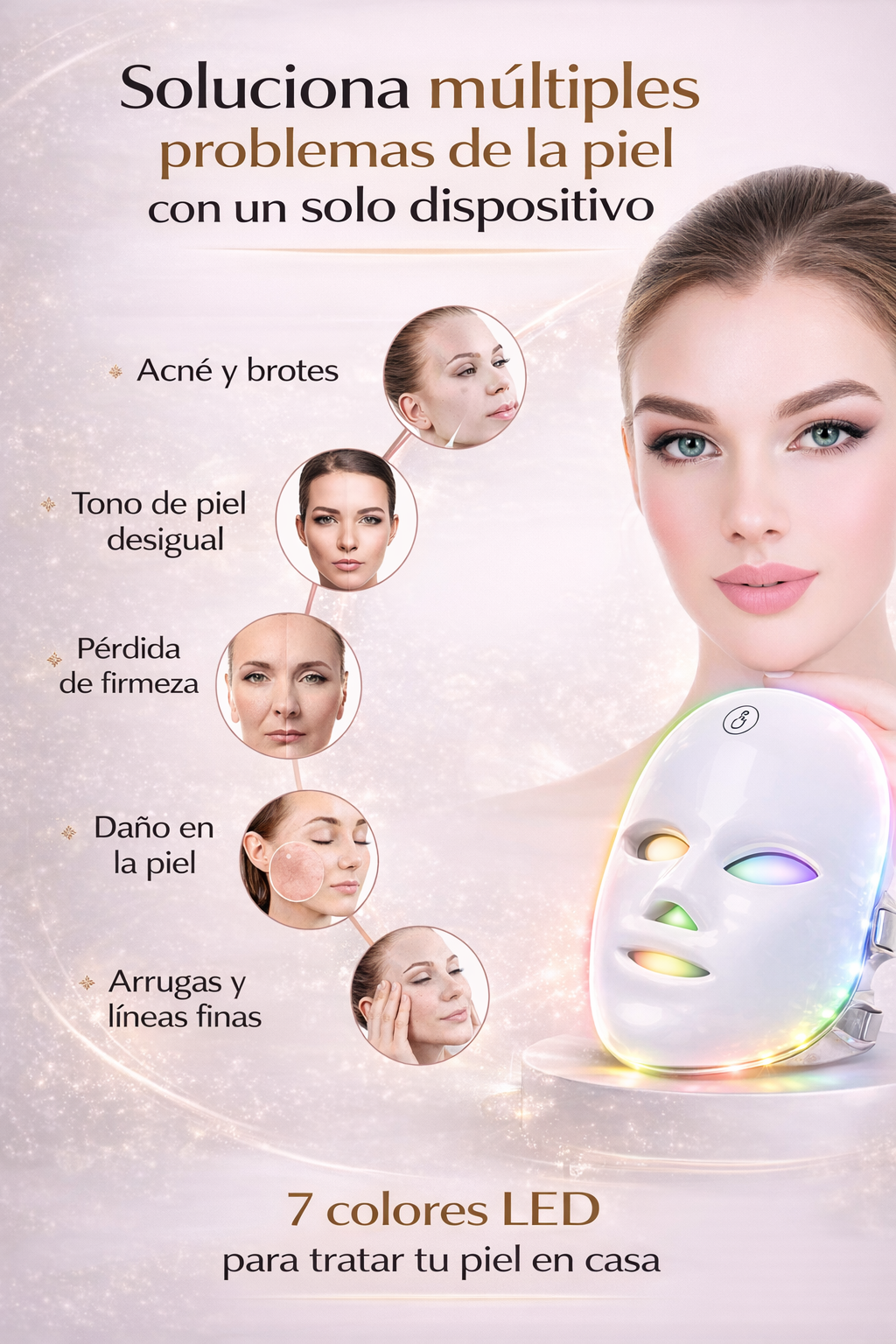 Máscara LED Facial VELKA™
